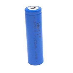 Well Industrial Li-ion Terminal Rechargeable Battery 18650 3.7V 3350mAh
